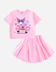 Set chân váy bé gái Kuromi
