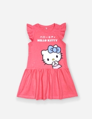 Váy bé gái tay ngắn Hello Kitty