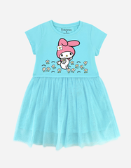 Váy bé gái phối lưới My Melody