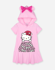 Váy Hoodie Hello Kitty tay ngắn
