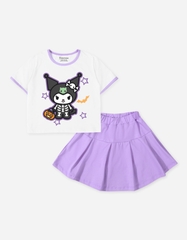 Set váy bé gái Kuromi