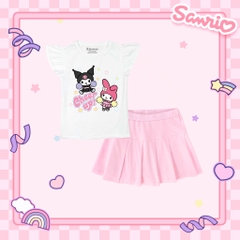 Set chân váy bé gái Sanrio