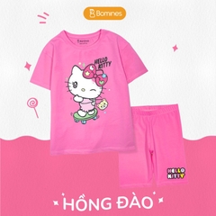 Đồ bộ lửng bé gái Hello Kitty quần loang