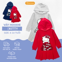 Váy bé gái có nón Kitty