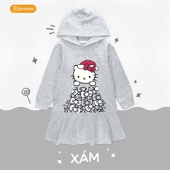 Váy bé gái có nón Kitty