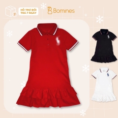 Váy bé gái cổ Polo