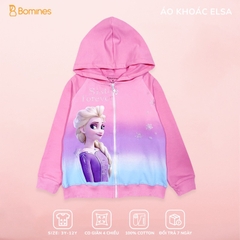Áo khoác bé gái công chúa Elsa