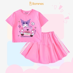 Set chân váy bé gái Kuromi