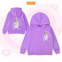 Áo khoác bé gái công chúa Elsa