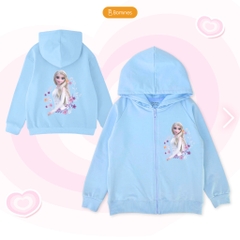 Áo khoác bé gái công chúa Elsa
