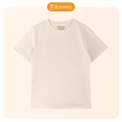 Áo thun cotton Unisex, áo tay ngắn bé trai bé gái thun mịn mát