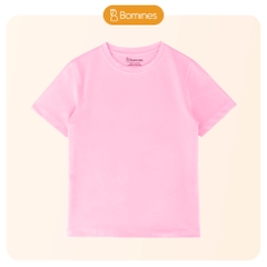 Áo thun cotton Unisex, áo tay ngắn bé trai bé gái thun mịn mát