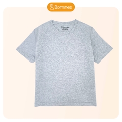 Áo thun cotton Unisex, áo tay ngắn bé trai bé gái thun mịn mát