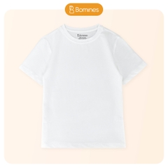 Áo thun cotton Unisex, áo tay ngắn bé trai bé gái thun mịn mát