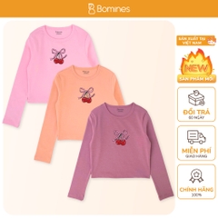 Áo giữ nhiệt dáng croptop thun zip cotton