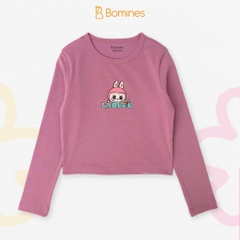 Áo tay dài bé gái Capybara Labubu Kuromi