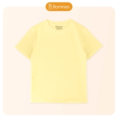 Áo thun cotton Unisex, áo tay ngắn bé trai bé gái thun mịn mát