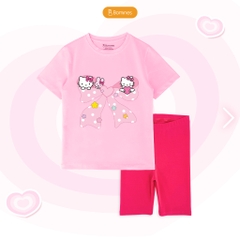 Đồ bộ bé gái Hello Kitty Bomines, đồ bộ hoạt hình Sanrio