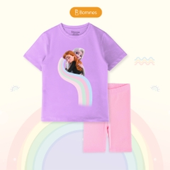 Đồ bộ lửng tay loe bé gái công chúa Elsa