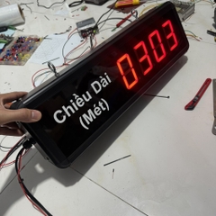 Bảng led 4 số đo chiều dài sản phẩm