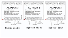 Board mạch điều khiển SCR 3 pha toàn kỳ AL-PSCR-3