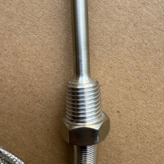 Cảm biến nhiệt độ PT100 kín nước Ren 13, R1/4