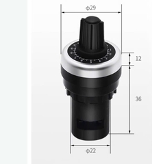 Biến trở phi 22mm 10kohm