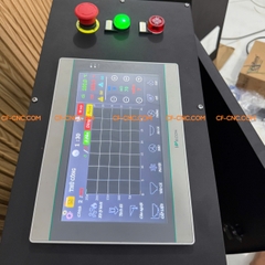 Tủ điều khiển máy rang cà phê tự động dòng ERC, Màn hình 10in Wecon, PLC delta