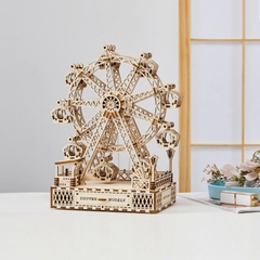 Mô hình Hộp nhạc Bánh xe Đu quay Hạnh phúc Happy Ferris Wheel T710 Uguter