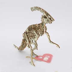 Đồ chơi lắp ráp gỗ 3D Mô hình Khủng long Parasaurolophus Laser TB-A034
