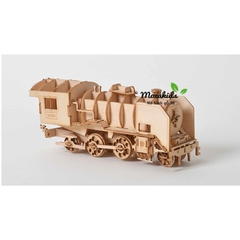 Đồ chơi lắp ráp gỗ 3D Đầu máy Xe Lửa Steam Locomotive