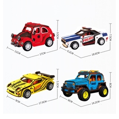 Đồ chơi lắp ghép gỗ 3D Mô hình Mô hình Xe Ô tô Wooden Cars
