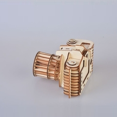Đồ chơi lắp ráp gỗ 3D Mô hinh máy ảnh Nikon