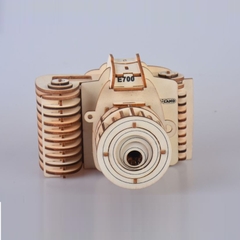 Đồ chơi lắp ráp gỗ 3D Mô hinh máy ảnh Nikon