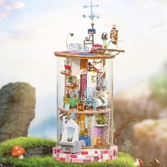 [BẢN QUỐC TẾ TIẾNG ANH] Mô hình nhà DIY Doll House Robotime Mysterious World DS001 - DS004 Glass Miniature
