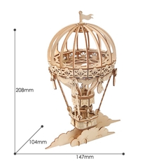 Đồ chơi lắp ráp gỗ 3D Mô hình Khí Cầu Air Ballon TG406
