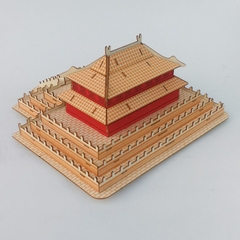 Đồ chơi lắp ráp gỗ 3D Mô hình Thái Hòa điện Tử Cấm Thành HG-F020 - Tặng kèm đèn LED