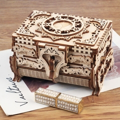 Mô hình Chuyển động Hộp Trang sức cổ Antique Box T707d Uguter Loại thường