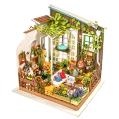 [BẢN QUỐC TẾ TIẾNG ANH] Mô hình nhà DIY Doll House Robotime Kit-Miller is Garden DG108 Robotime