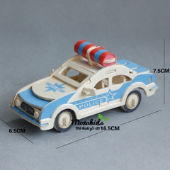 Đồ chơi lắp ghép Mô hình Mô hình Xe Cảnh Sát Police Wagon