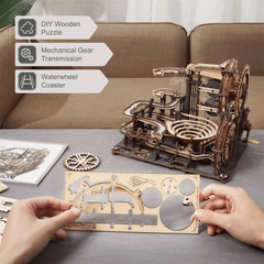 [BẢN QUỐC TẾ TIẾNG ANH] Mô hình Cơ động học Marble Night City và Marble Spaceport Robotime