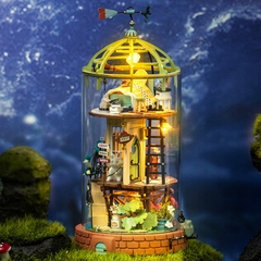[BẢN QUỐC TẾ TIẾNG ANH] Mô hình nhà DIY Doll House Robotime Mysterious World DS001 - DS004 Glass Miniature