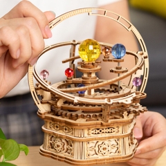 Mô hình Hộp nhạc Starry Night AMK51 Orrery Mechanical Music Box