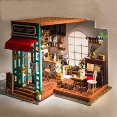 [BẢN QUỐC TẾ TIẾNG ANH] Mô hình DIY Doll House Simon's Coffee DG109 Robotime