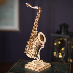[BẢN XUẤT KHẨU TIẾNG ANH] Đồ chơi lắp ghép gỗ 3D Mô hình Nhạc cụ Robotime Music Instrument TG309 - TG411