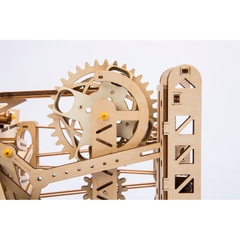 [BẢN QUỐC TẾ TIẾNG ANH] Đồ chơi Lắp ráp gỗ 3D Mô hình Cơ động học Marble Run Lift Coaster LG503 Robotime