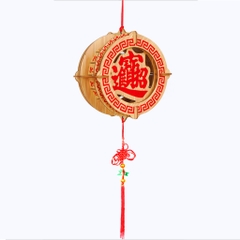 Đồ chơi lắp ráp gỗ 3D Mô hình Đèn Lồng Hình Tròn R-9002 Laser