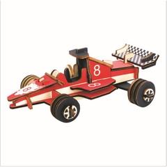 Đồ chơi lắp ráp gỗ 3D Mô hình Xe đua F1