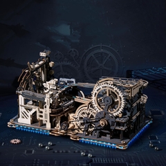 [BẢN QUỐC TẾ TIẾNG ANH] Mô hình Cơ động học Marble Night City và Marble Spaceport Robotime