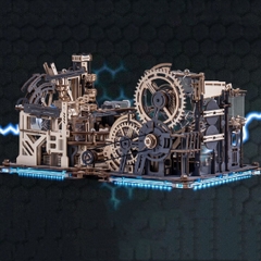 [BẢN QUỐC TẾ TIẾNG ANH] Mô hình Cơ động học Marble Night City và Marble Spaceport Robotime
